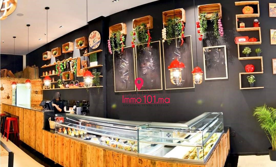 Local commercial restaurant à vendre à l’Agdal ZLV959